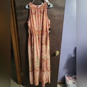 Short romper with long sheer pant length